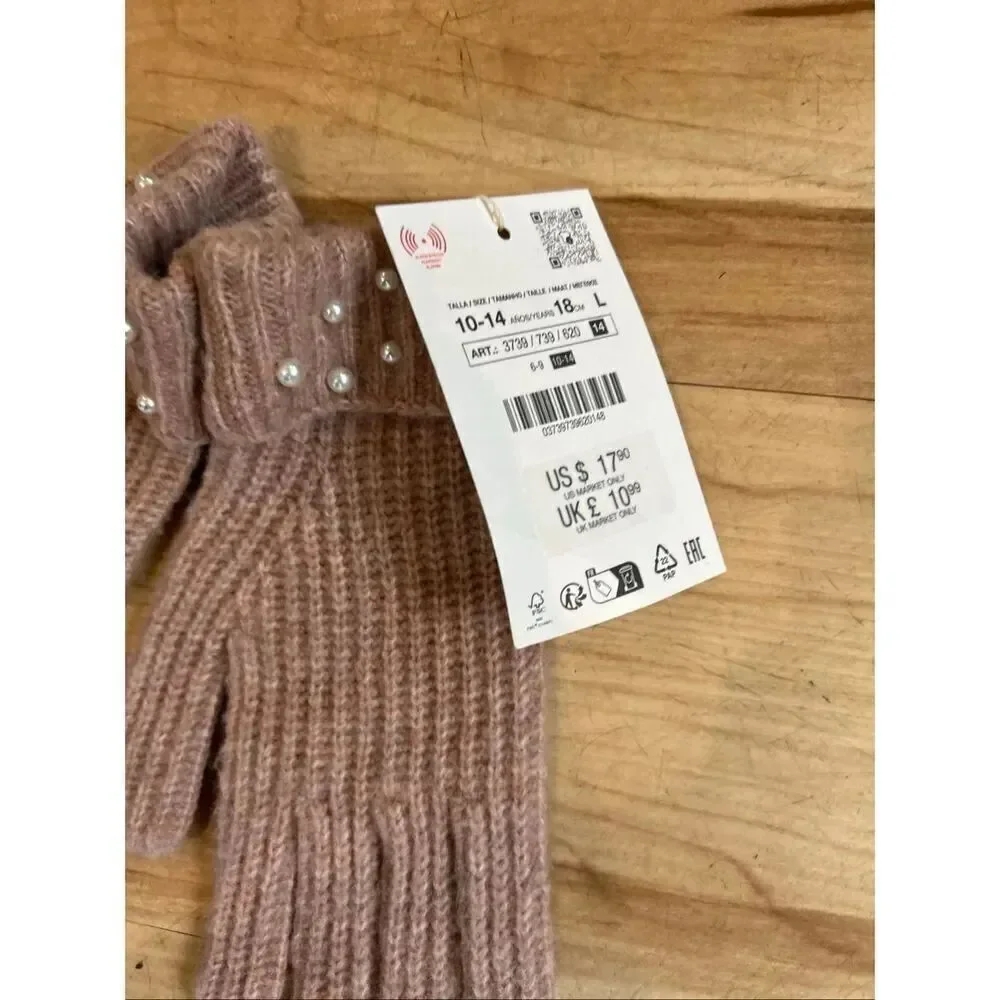 Zara girl mittens